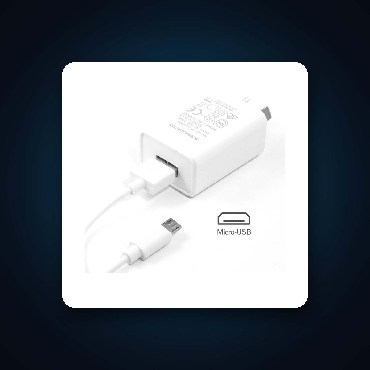 Charger Set 2A with Cable
