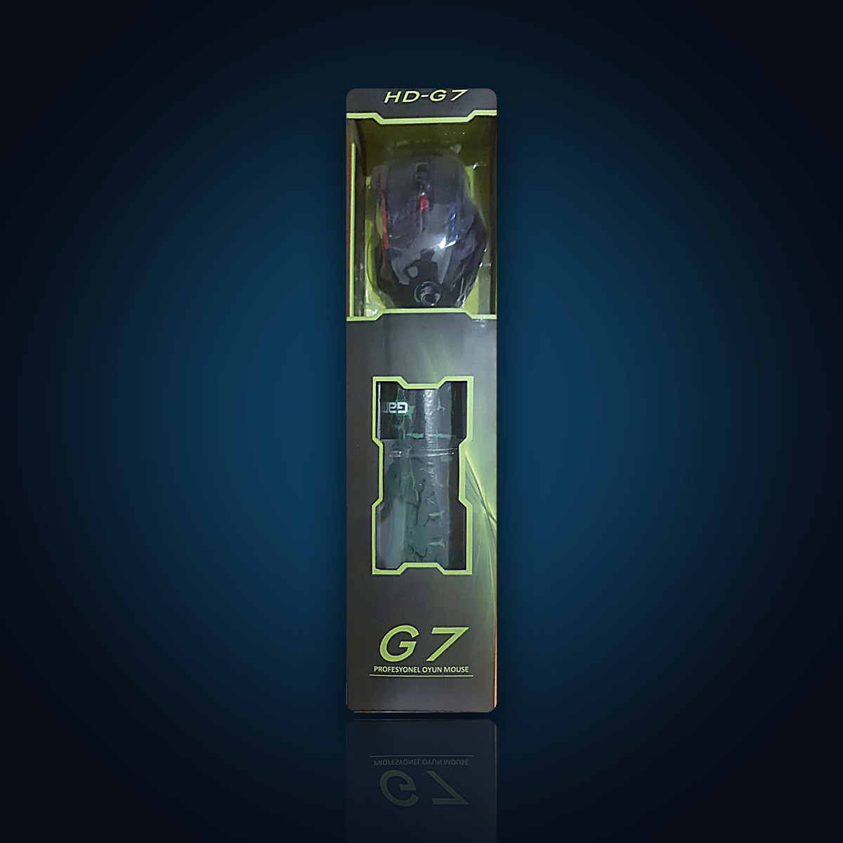 HD-G7 Gaming Mouse with Mousepad
