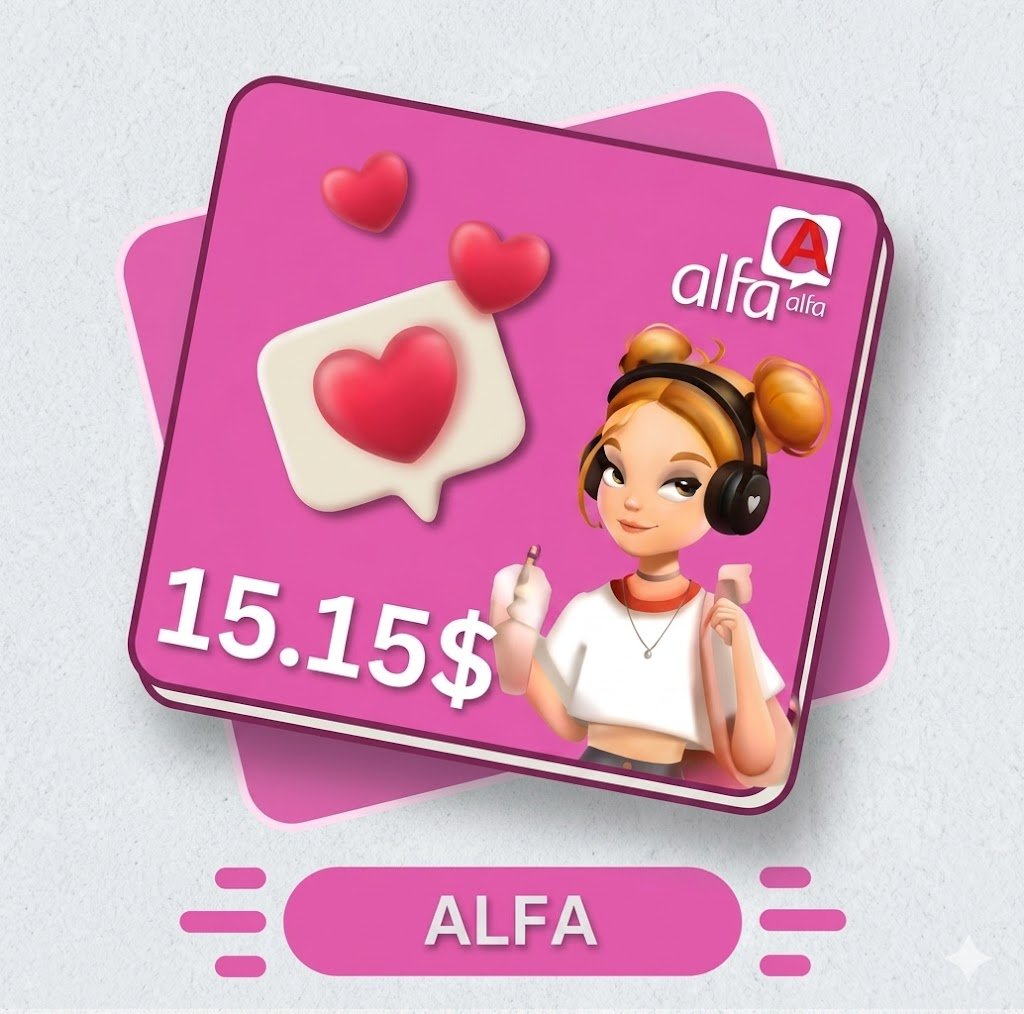 ALFA 15.15$ VOUCHER